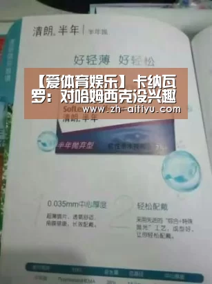 【爱体育娱乐】卡纳瓦罗:对哈姆西克没兴趣 尚未和恒大高层谈引援(图1) 爱体育娱乐